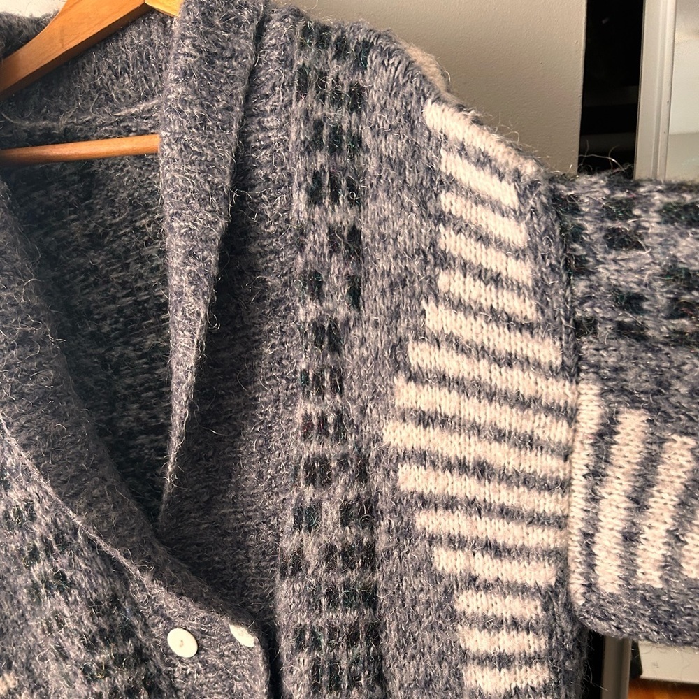 Vintage  oversized cardigan - Picture 15 of 16